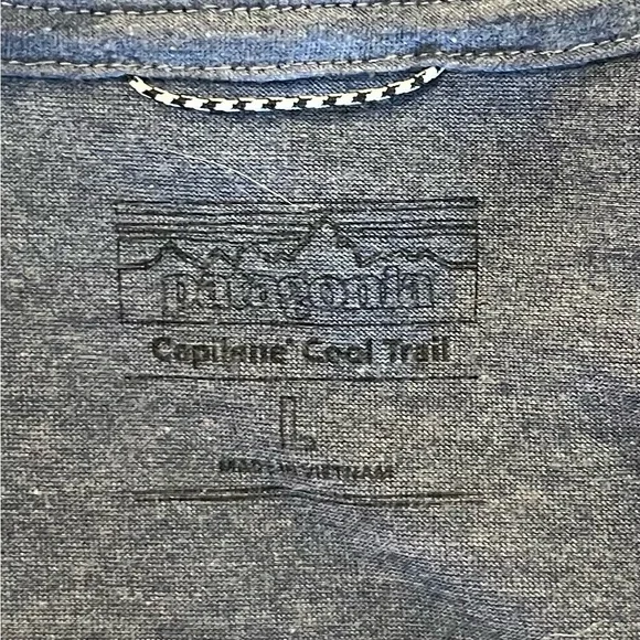 Patagonia Blue Relaxed Short Sleeve T-Shirt - Picture 3 of 3